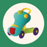 Baby walker theme elements N3