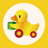 baby toy duck theme elements N2