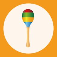 baby toy rattle theme elements N5