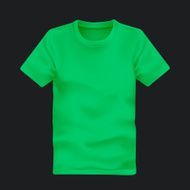 man&#039;s t-shirt in green