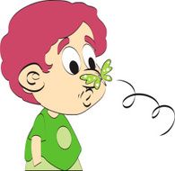 children and butterfly