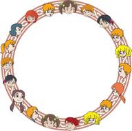 children frame circle
