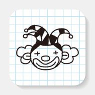 doodle clown
