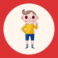 family boy character theme elements N5