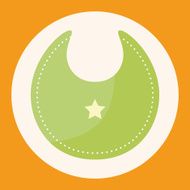 Baby bib theme elements N4