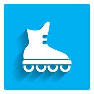 Roller blade icon
