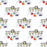 Colorful picture with happy kids N8