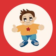 family boy character theme elements N6