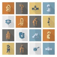 Happy Mothers Day Icons N204