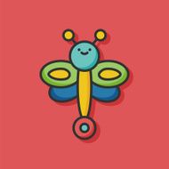 Baby Rattle Icon N10