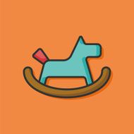 baby toy horse icon N4
