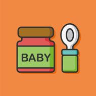 baby food icon