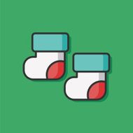 baby socks icon N5