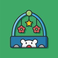 baby hanging icon N6