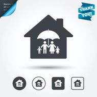 Complete family home insurance icon N4