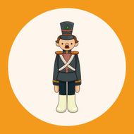 Toy Soldiers theme elements vector eps N7