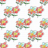 Colorful picture with happy kids N18