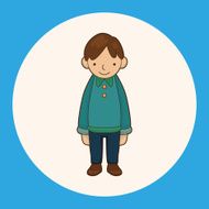 family boy character theme elements N8