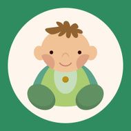 person character baby theme elements N9