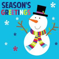 Cute Snowman - Illustration