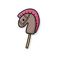 toy horse doodle N2