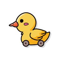 toy duck doodle
