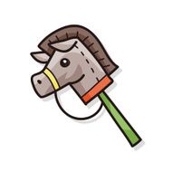 toy horse doodle N3