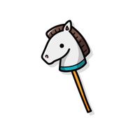 toy horse doodle N4