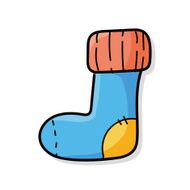baby sock doodle