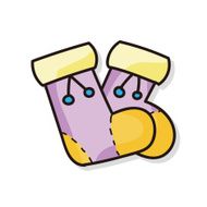 baby sock doodle N2