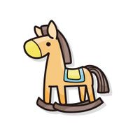 toy horse doodle N6