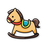 toy horse doodle N7