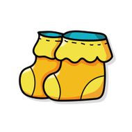baby sock doodle N3