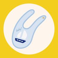 Baby bib theme elements N7