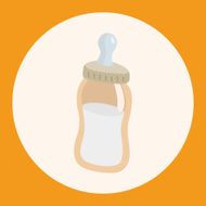 Feeding bottle theme elements N6