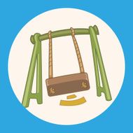 playground swing theme elements N6