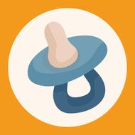 Baby pacifiers theme elements N7