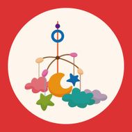 baby hanging theme elements N3