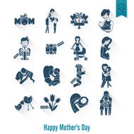 Happy Mothers Day Icons N220