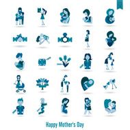 Happy Mothers Day Icons N223