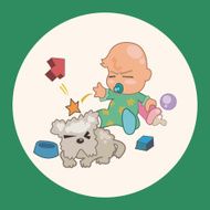 person character baby theme elements N12