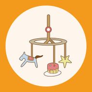 baby hanging theme elements N5