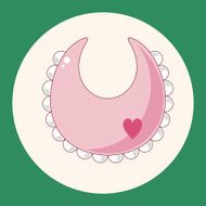 Baby bib theme elements N11