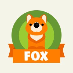Little Fox Vector illustrations