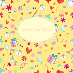 Holiday background with text placeholder N4