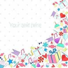 Holiday background with text placeholder N5