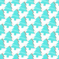 Christmas seamless pattern with trees on a white background N3