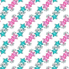 Christmas seamless pattern with decorations N3
