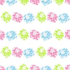 Seamless pattern with colored elephants N2