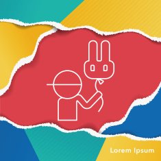 balloon line icon N2